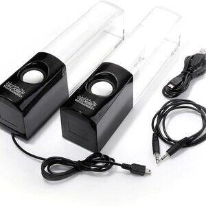 Digital Energy Desktop Dancing Water Speakers New in Box NWT